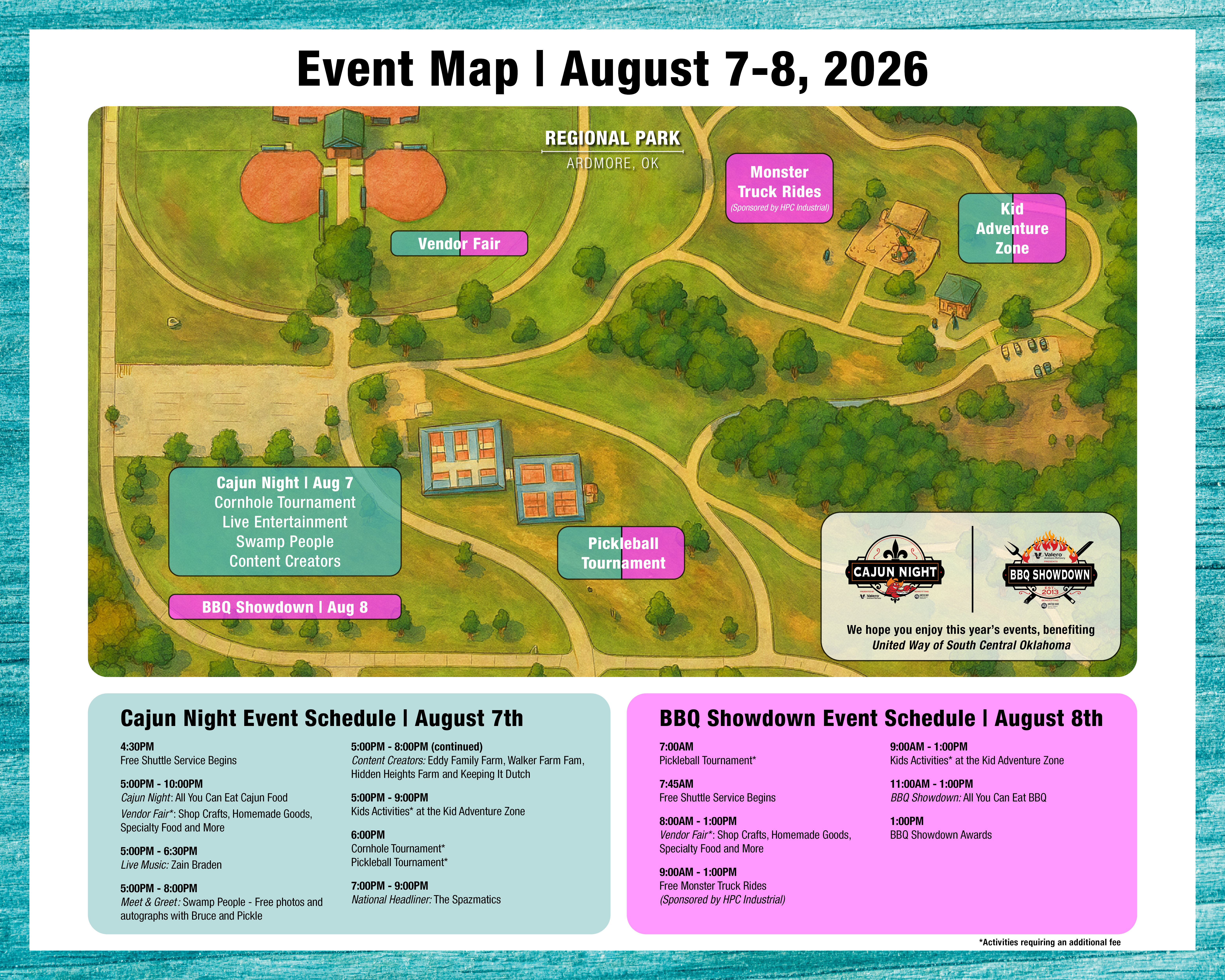 Event Map/Schedule
